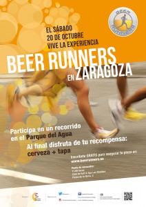 Cartel Beer Runners Zaragoza