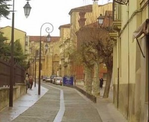 Calle del Barrió Romántico de León